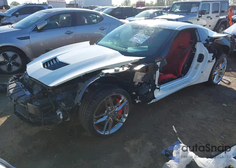 2016 Chevrolet Corvette Stingray Z51 из США, поврежденный, VIN 1G1YJ2D74G5111529
